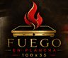 Fuego en Plancha 100x35